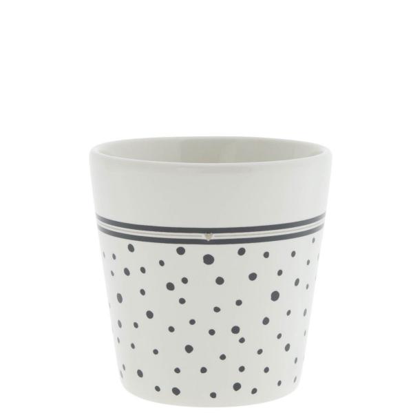 Becher *Dots-small Heart* black