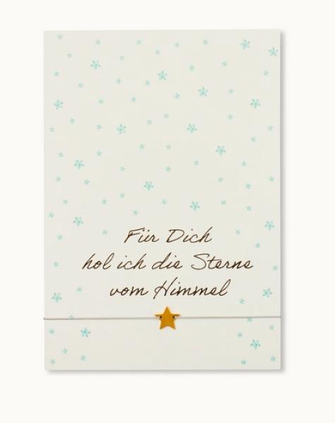 Armband m. Karte *Sterne vom Himmel*