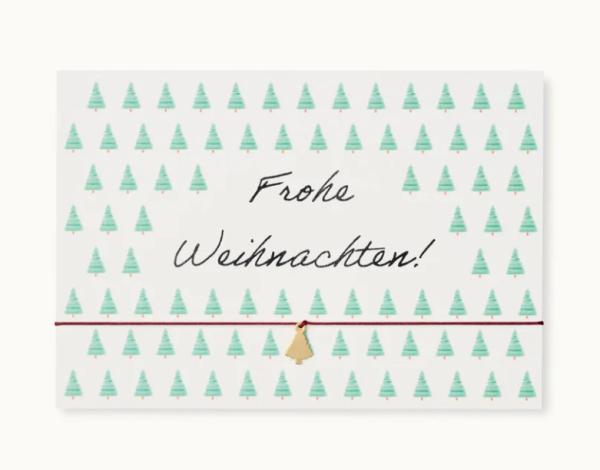 Armband *Frohe Weihnachten-Bäume*