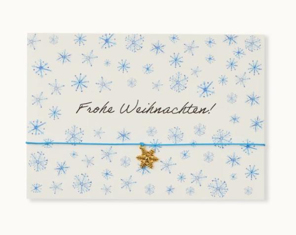 Armband *Frohe Weihnachten-Snow*