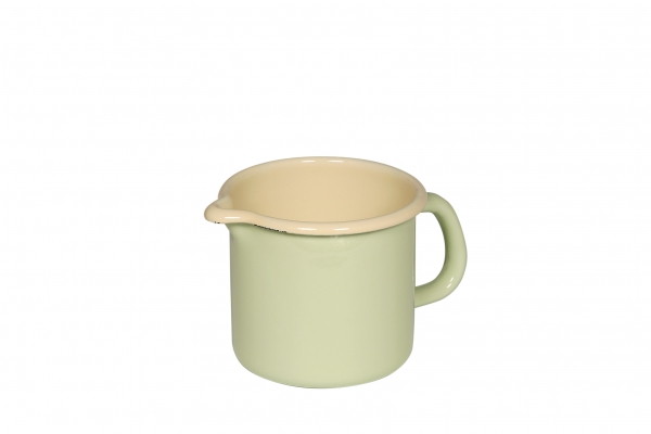 Emaille Schnabeltopf *hellgrün* 0,75 l
