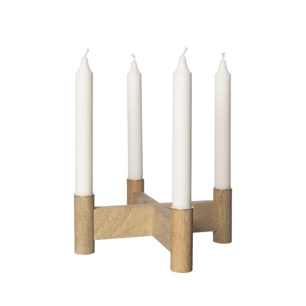 Adventskerzenhalter *helles Holz*