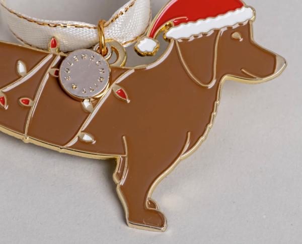 Baumschmuck *Weihnachtsdackel*