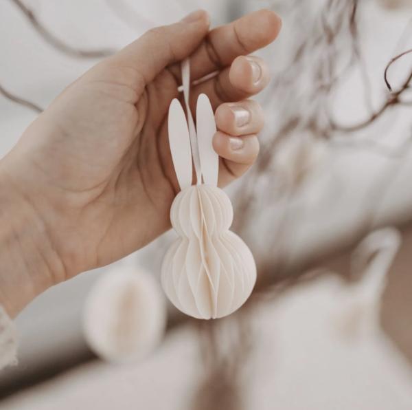 Papieranhänger *Ostern* beige