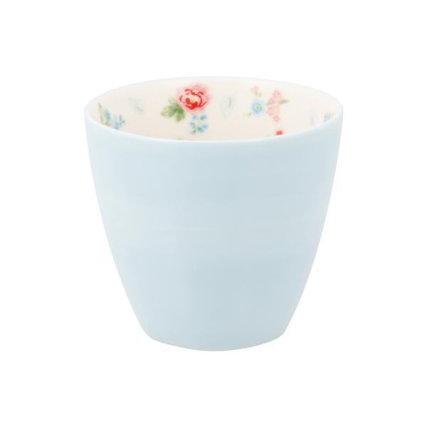 Latte Cup pale blue *Alma* petit inside