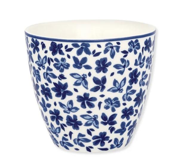 Latte Cup *Dahla* white