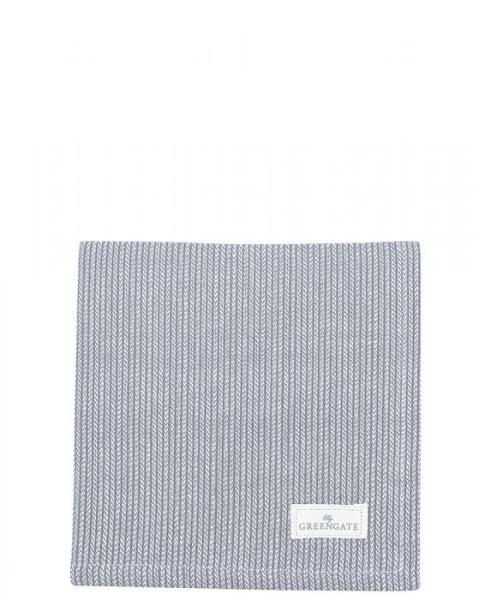 Stoffserviette *Alicia* pale grey