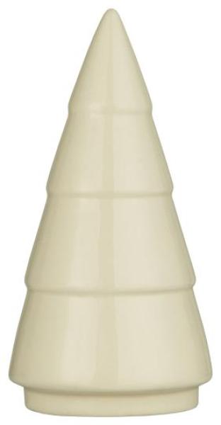 Tannenbaum *breitgerillt* 14,5 cm weiß