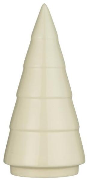 Tannenbaum *breitgerillt* 23 cm weiß