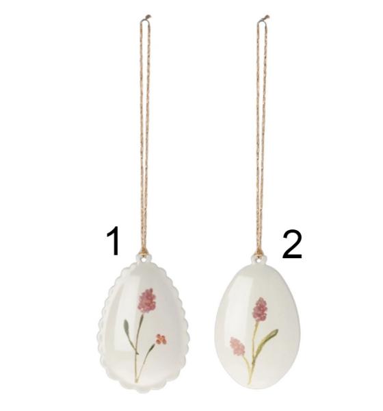 Anhänger Osterei *Ornament* rose