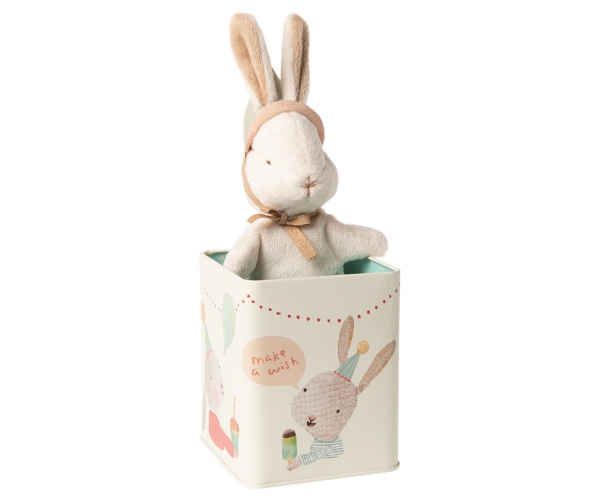 Bunny in a box *happy day* small