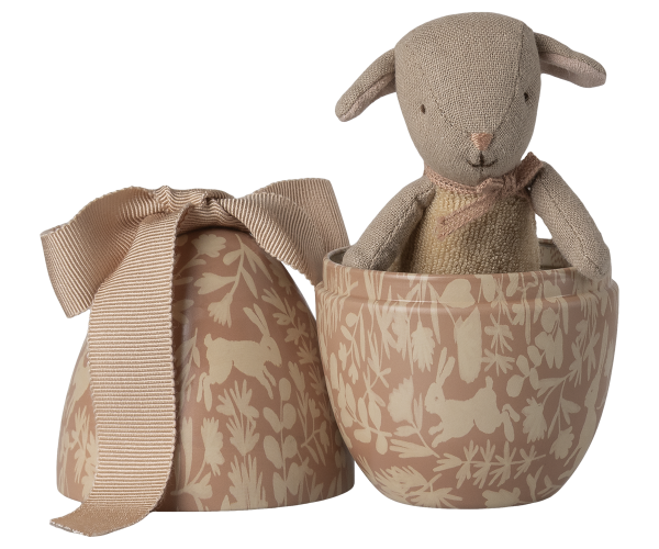 Osterei m. Mikro Lamm *powder* klein