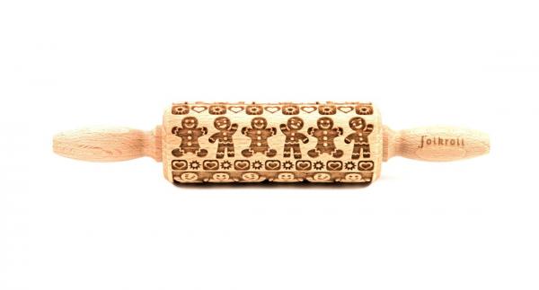 Nudelholz graviert *Lebkuchenmännchen* klein