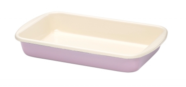 Emaille Auflaufform *rosa* 32cm