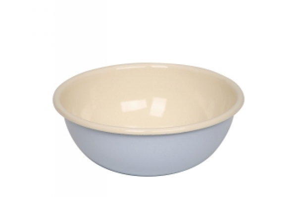 Emaille Küchenschüssel *pastellblau* 18cm