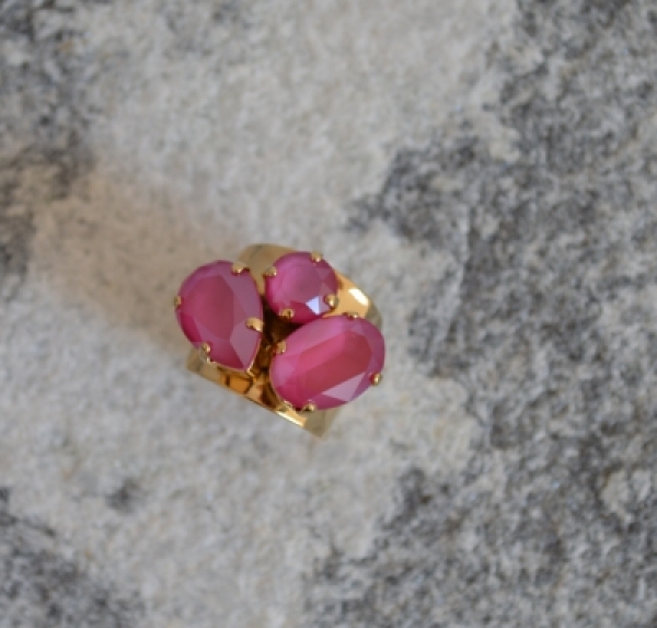 Ring *3er* gold-peony