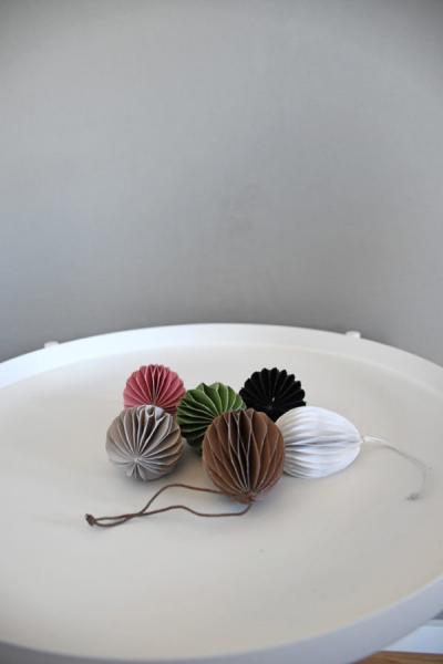 Anhänger Papierei *DJUPDALEN* weiß