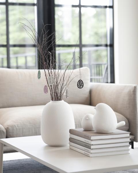 Anhänger Holz Ei *STENINGE* rosa