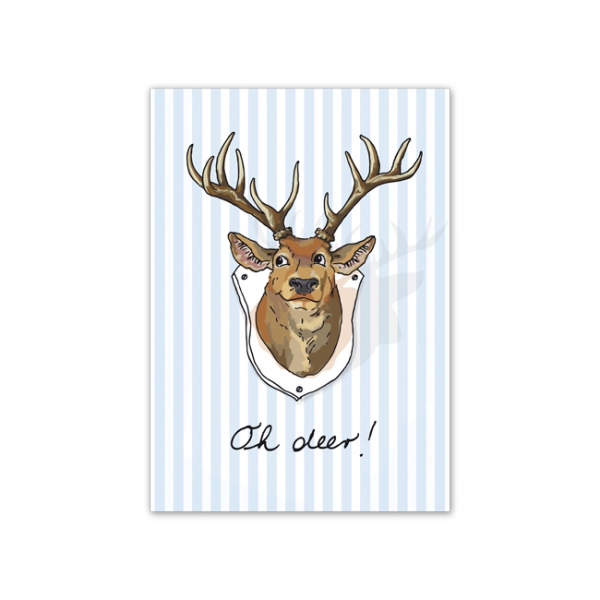 Postkarte *Oh deer*