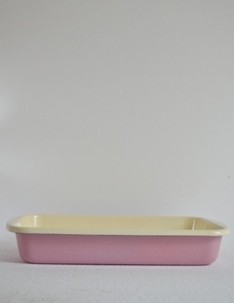 Emaille Auflaufform *rosa* 32cm