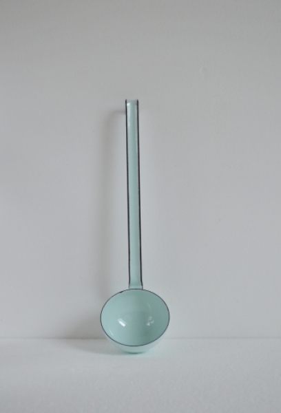 Emaille Schöpflöffel *türkis* 7 cm