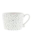 Mug white *Little Dots* black