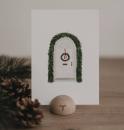 Postkarte *Christmas door*