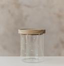 Vorratsglas *Herzen* weiß 13 cm