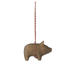 Anhänger *Holzschweinchen* natur groß