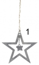 Tannenbaumschmuck *Stern* zink