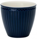 Latte Cup *Alice* dark blue