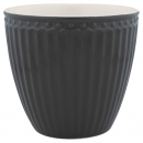 Latte Cup *Alice* dark grey